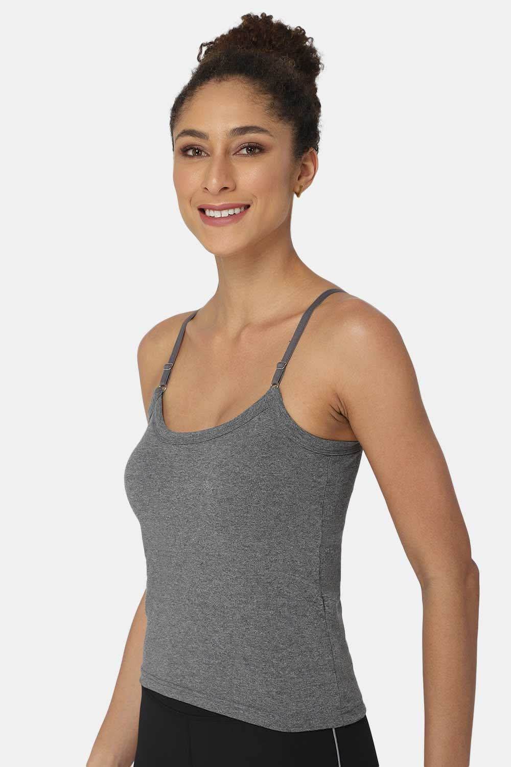 Intimacy Cotton Slip Camisole – IN05 | Wire-Free, Seamless & Adjustable - Naidu Hall Family Store
