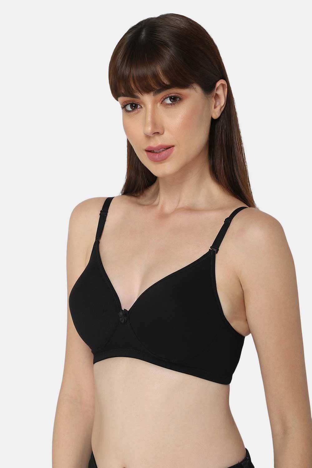 Medium Coverage Non-Wired Thin & Adjustable Intimacy T-Shirt Padded Bra - UC09 - Naidu Hall Family Store