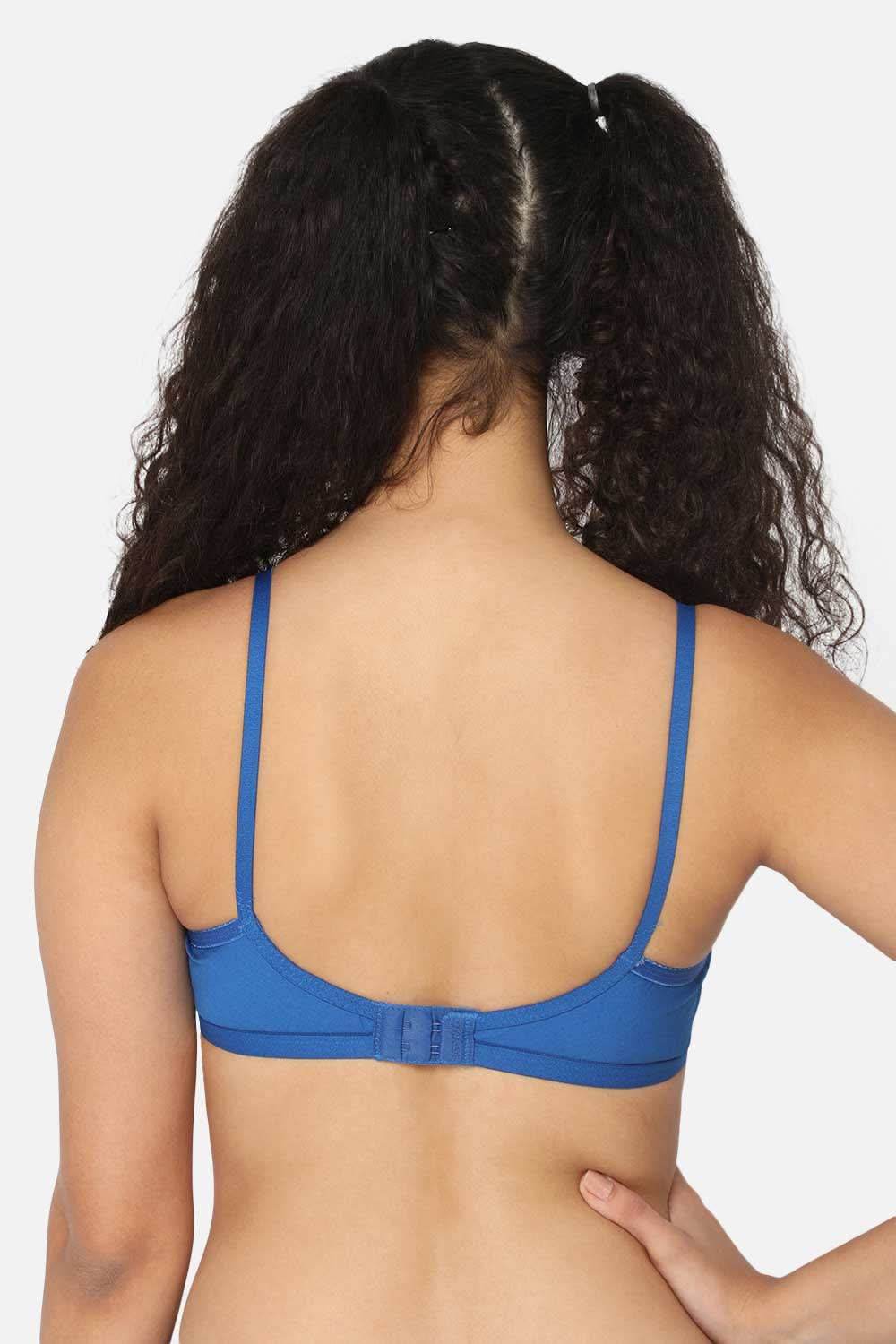 Naidu Hall Cotton Saree Bra with Decorative Neckline and Sweat-Absorbent Technology - Naidu Hall Family Store