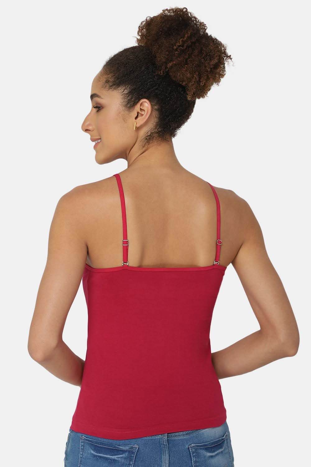 Intimacy Full Coverage Cotton Slip Camisole – IN15 | Non-Wired, Non-Padded & Ultra-Comfortable - Naidu Hall Family Store