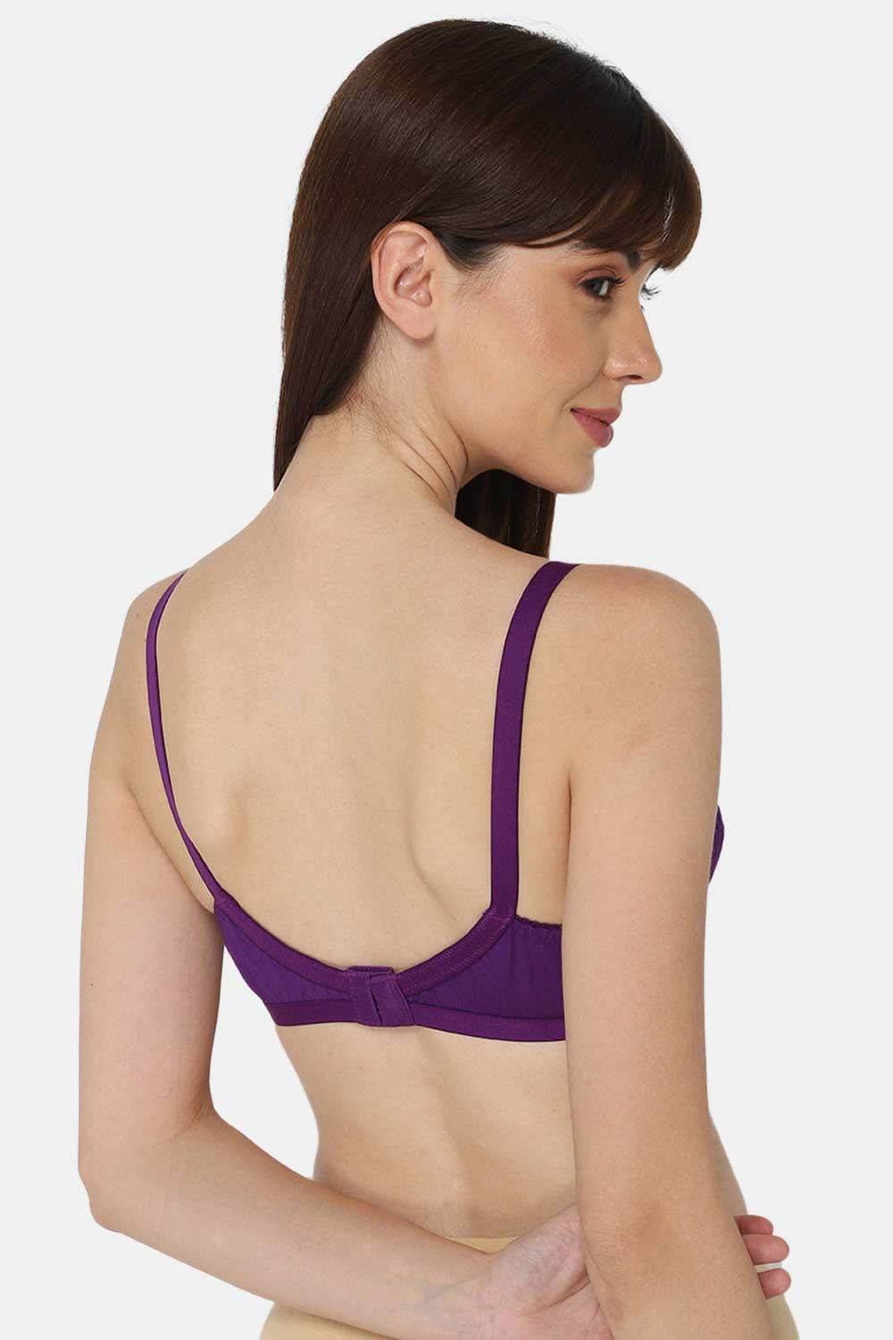 Full Coverage Non-Padded Heritage Collection Everyday Saree Bra - Cross - Dark Shades - Naidu Hall Family Store