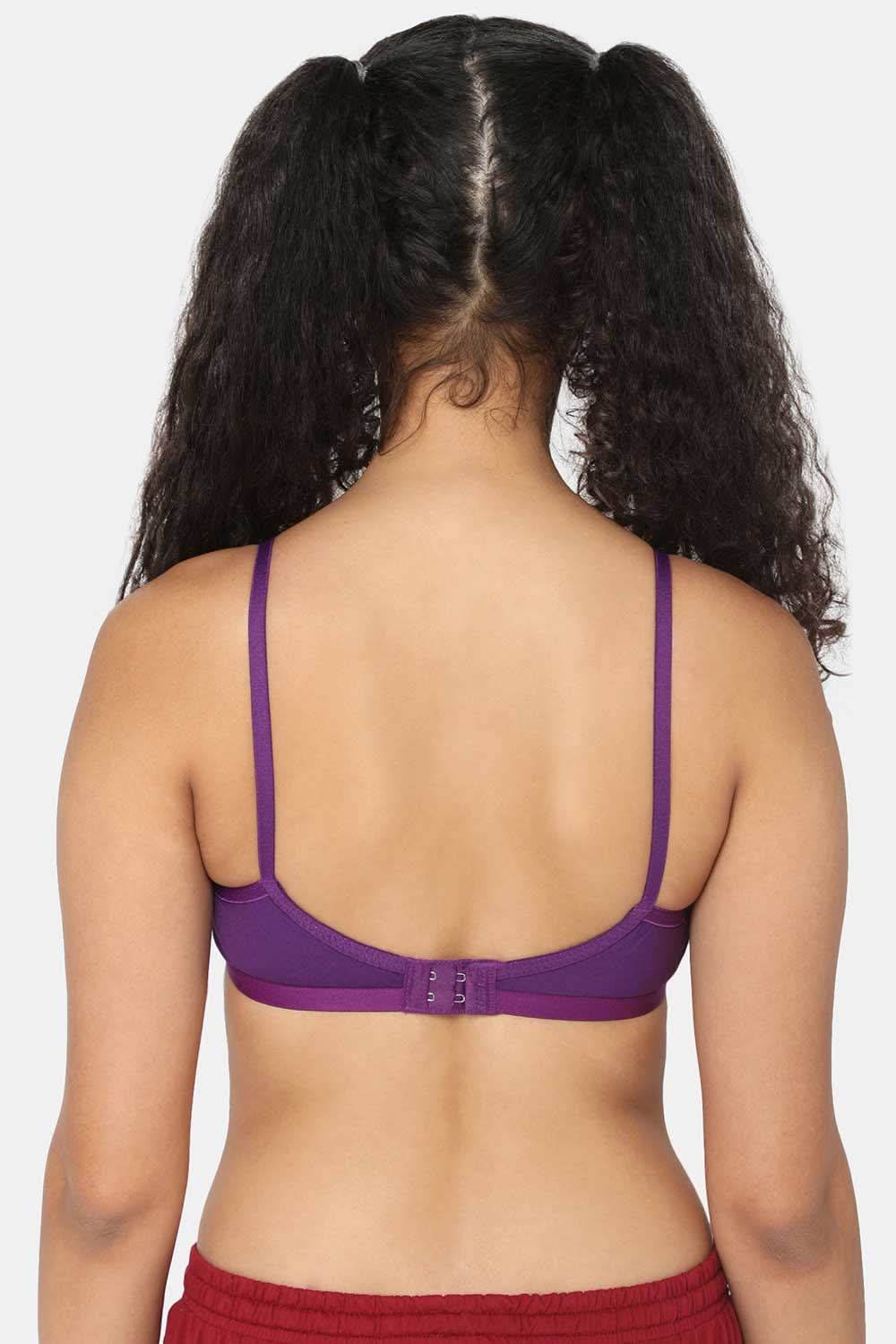 Naidu Hall Cotton Saree Bra with Decorative Neckline and Sweat-Absorbent Technology - Naidu Hall Family Store