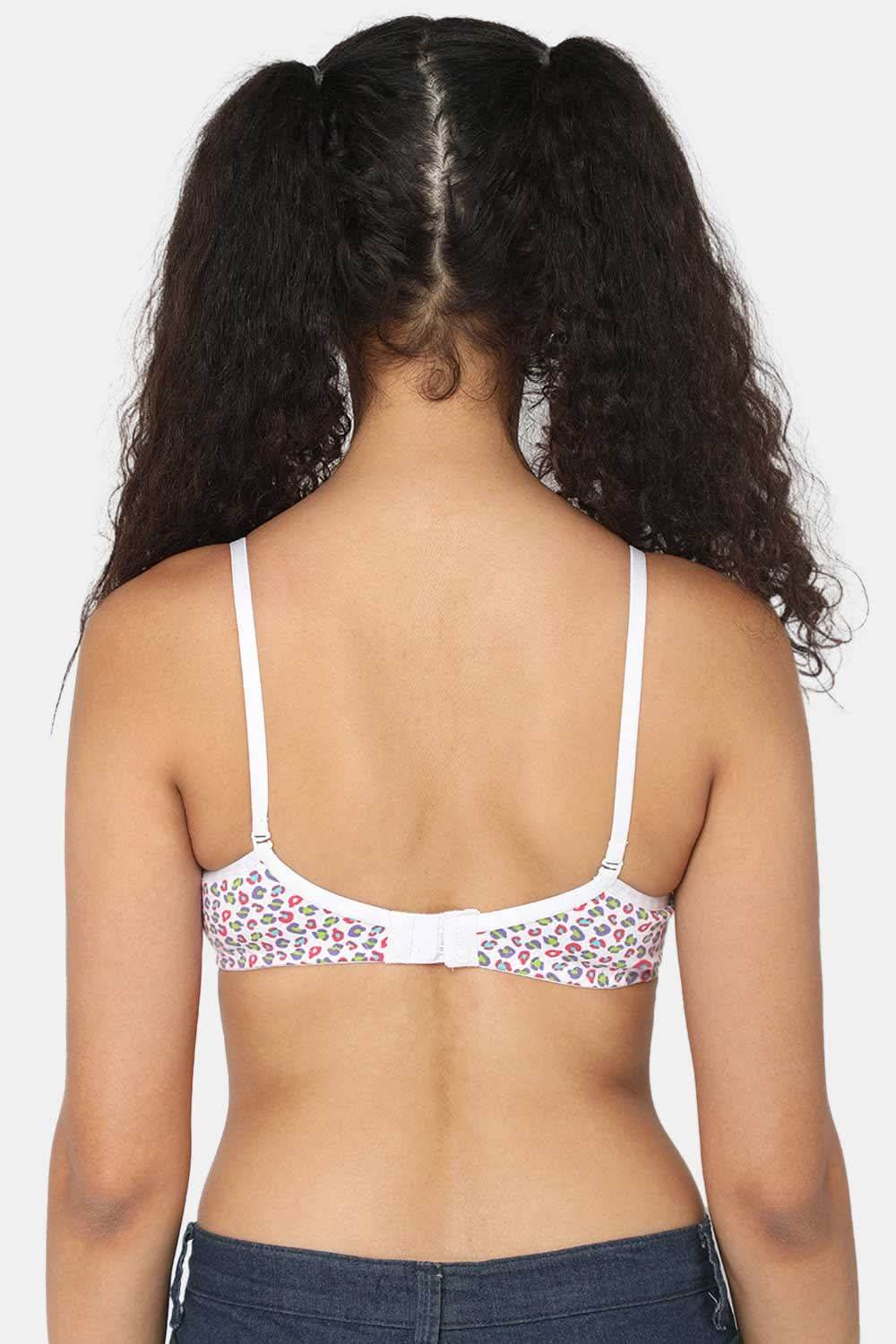 Intimacy Printed T-Shirt Bra with Medium Coverage Non-Wired Non-Padded - ES06 - Naidu Hall Family Store