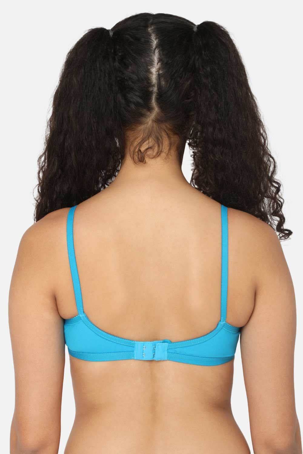Naidu Hall Cotton Saree Bra with Decorative Neckline and Sweat-Absorbent Technology - Naidu Hall Family Store