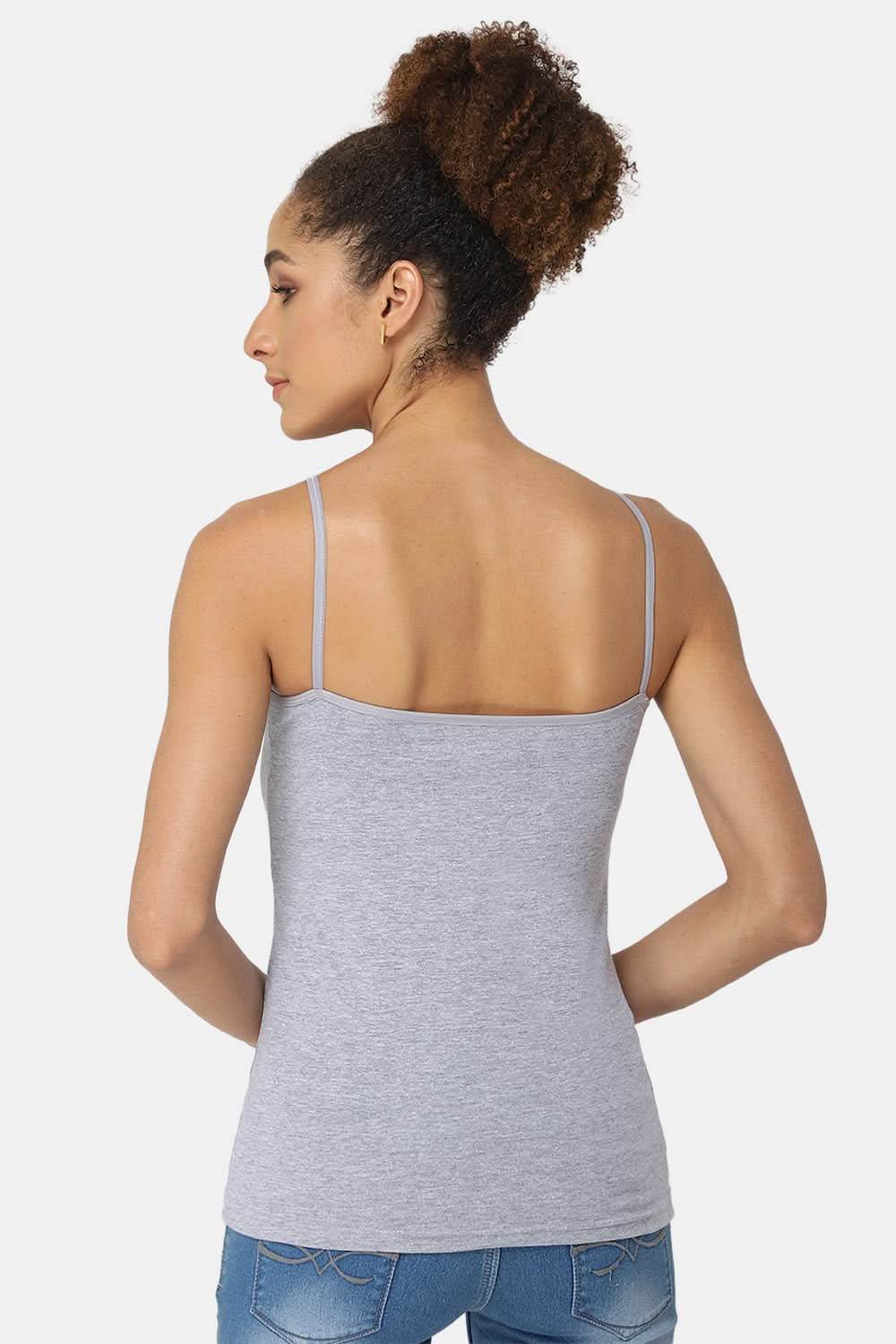 Intimacy Full Coverage Cotton Slip Camisole – IN08 | Non-Padded & Wire-Free Comfort Design - Naidu Hall Family Store