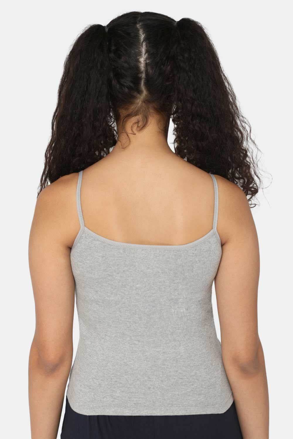 Intimacy Full Coverage Non-Padded Cotton Slip Camisole – IN02 | Wire-Free & Moisture-Wicking Design - Naidu Hall Family Store