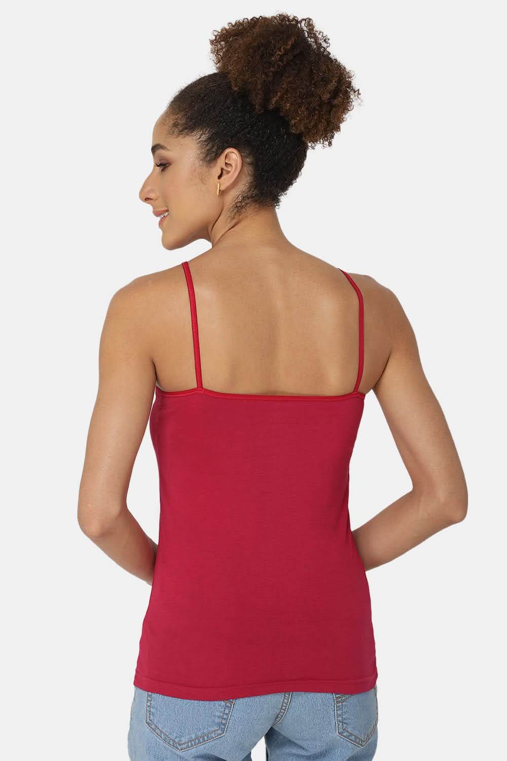 Intimacy Full Coverage Cotton Slip Camisole – IN08 | Non-Padded & Wire-Free Comfort Design - Naidu Hall Family Store