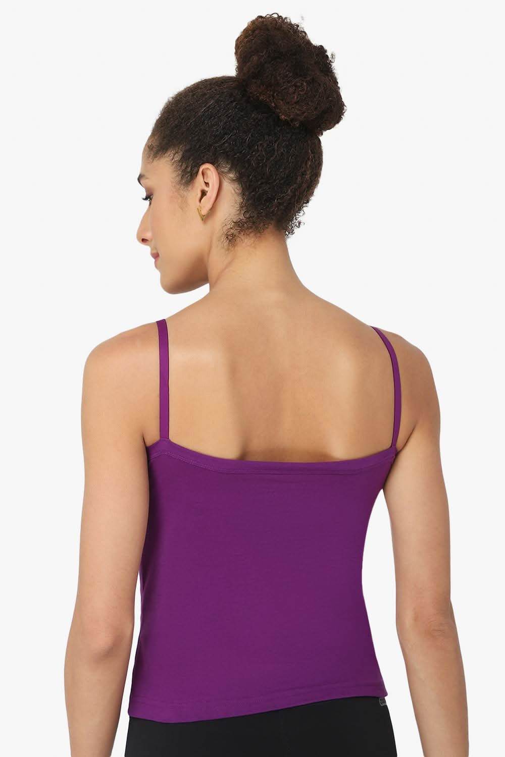 Intimacy Cotton Slip Camisole – IN05 | Wire-Free, Seamless & Adjustable - Naidu Hall Family Store