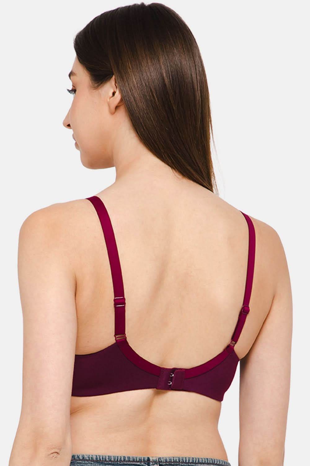 High Coverage Non-Wired Non-Padded Intimacy T-Shirt Bra - DEF S - Naidu Hall Family Store