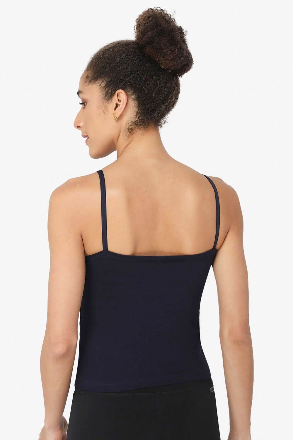 Intimacy Cotton Slip Camisole – IN05 | Wire-Free, Seamless & Adjustable - Naidu Hall Family Store