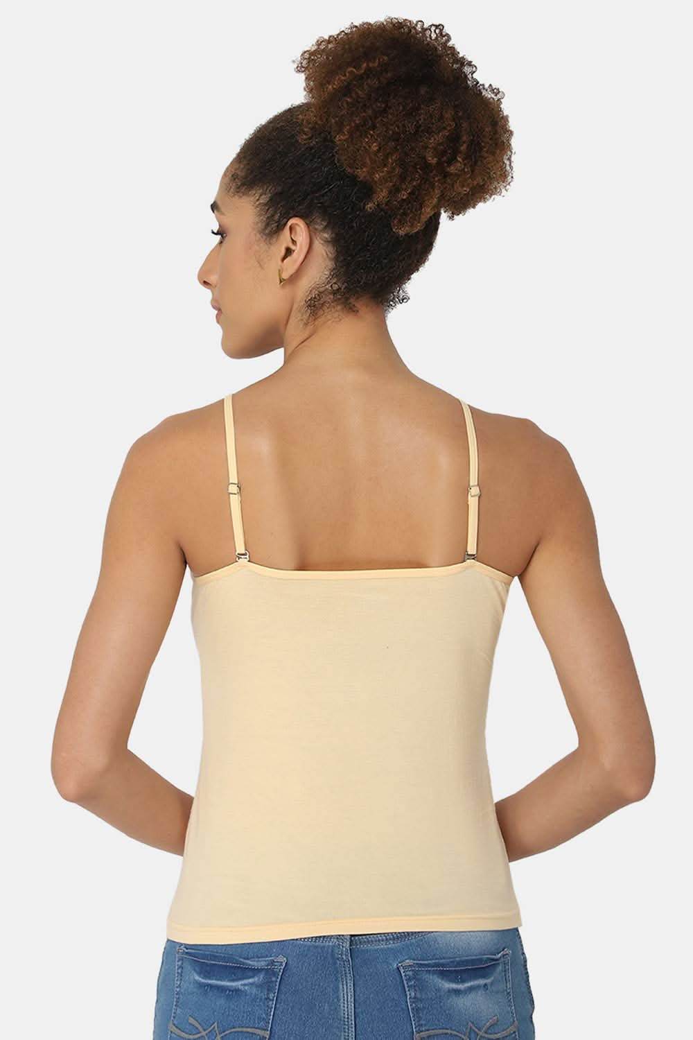 Intimacy Full Coverage Cotton Slip Camisole – IN15 | Non-Wired, Non-Padded & Ultra-Comfortable - Naidu Hall Family Store
