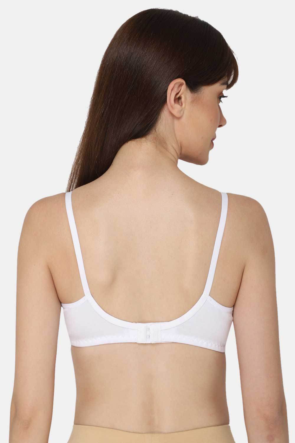 Intimacy Full Coverage Saree Bra - Non-Padded, Wire-Free with Thin Straps, Cotton-Rich Fabric for All-Day Comfort - Naidu Hall Family Store
