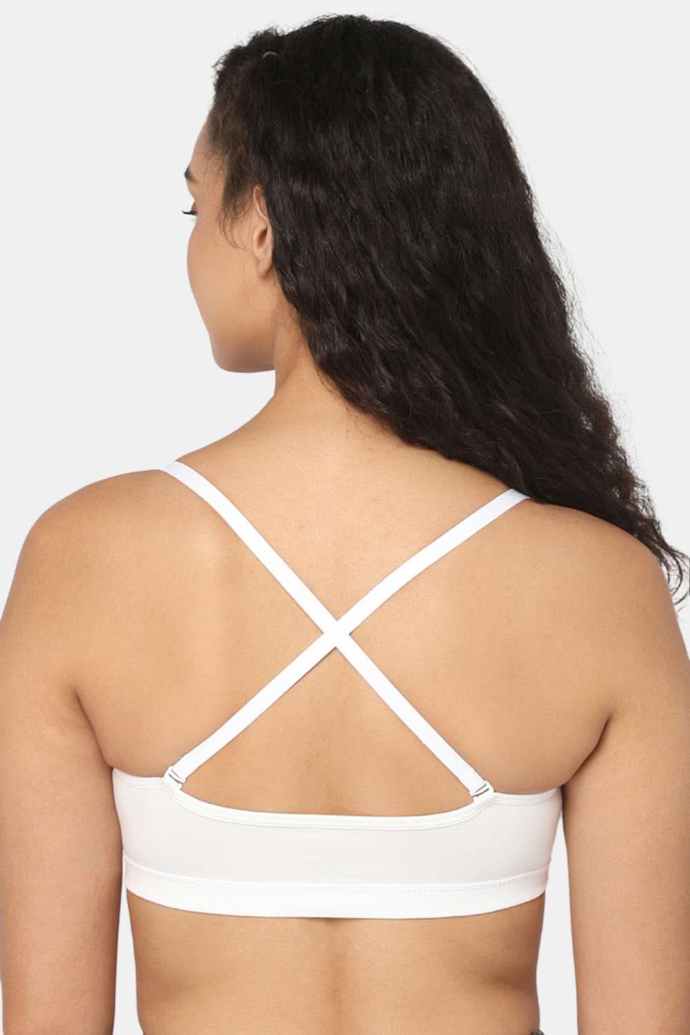Non-Padded Intimacy Teenager Bra- White