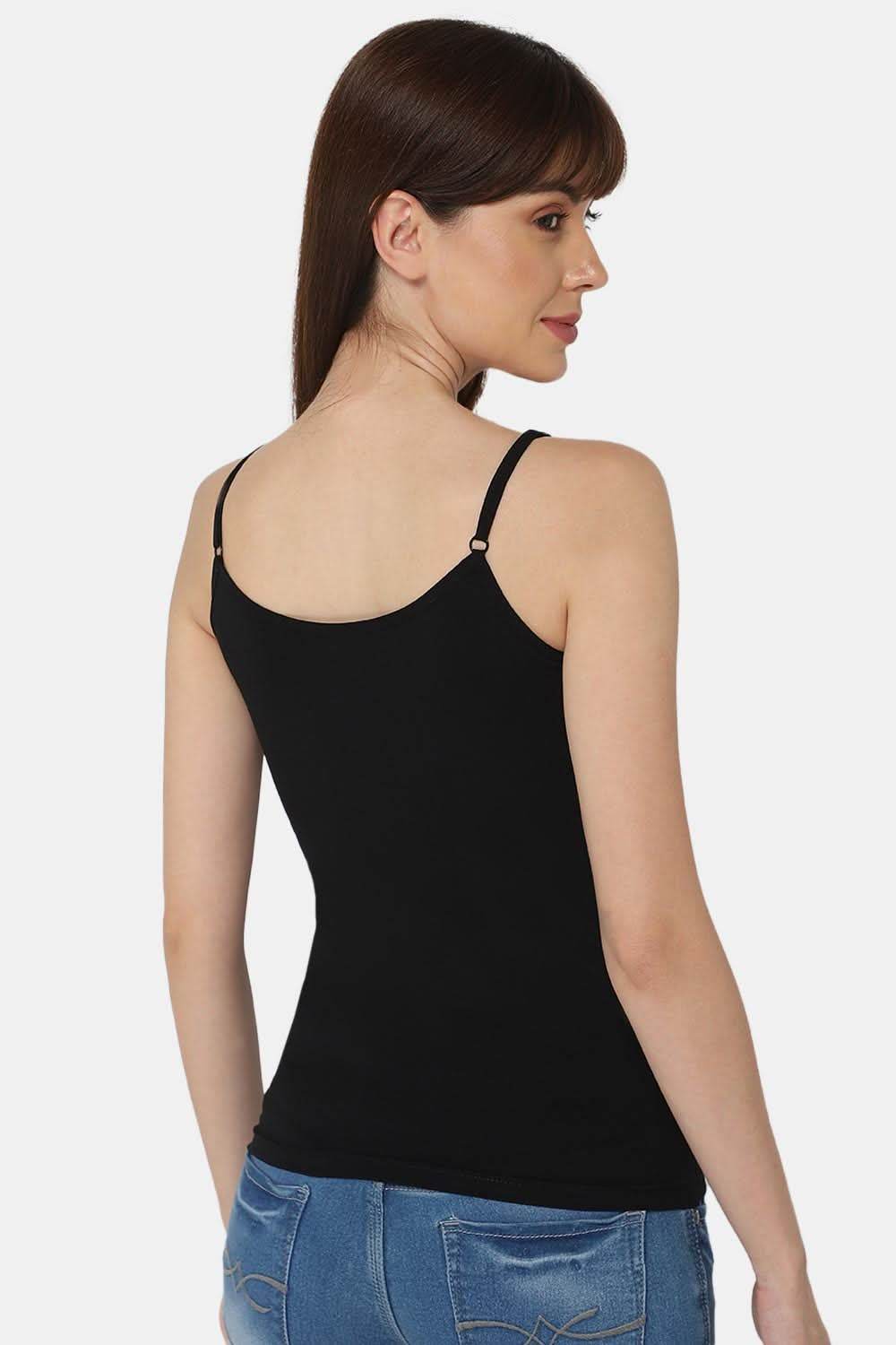 Intimacy Full Coverage Cotton Slip Camisole – CL04 | Non-Padded, Non-Wired & Seamless - Naidu Hall Family Store