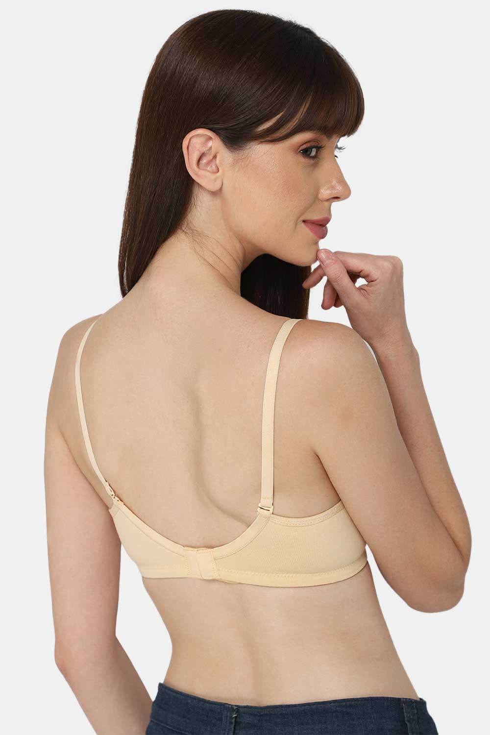 Medium Coverage Non-Wired Thin & Adjustable Intimacy T-Shirt Padded Bra - UC09 - Naidu Hall Family Store