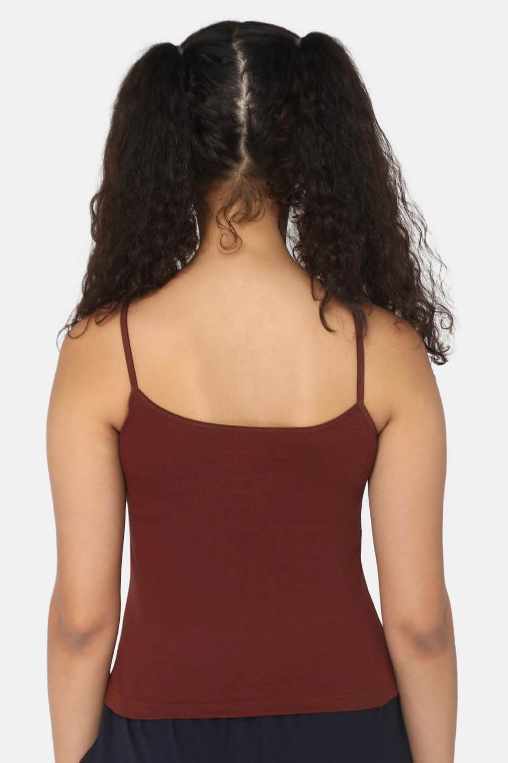 Intimacy Full Coverage Non-Padded Cotton Slip Camisole – IN02 | Wire-Free & Moisture-Wicking Design - Naidu Hall Family Store