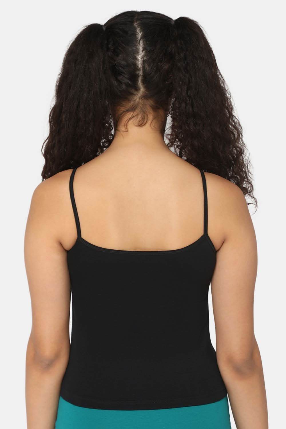 Intimacy Full Coverage Non-Padded Cotton Slip Camisole – IN02 | Wire-Free & Moisture-Wicking Design - Naidu Hall Family Store