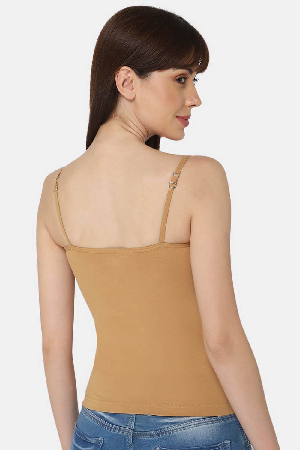 Intimacy Stretch Cotton Slip Camisole – CL01 | Non-Padded & Skin-Friendly - Naidu Hall Family Store