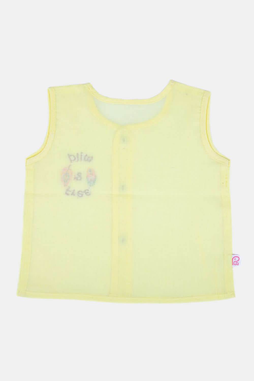Oh Baby Wild Free Cotton Sleeveless Shirt with Front Button Opening - PV01 - Naidu Hall Family Store