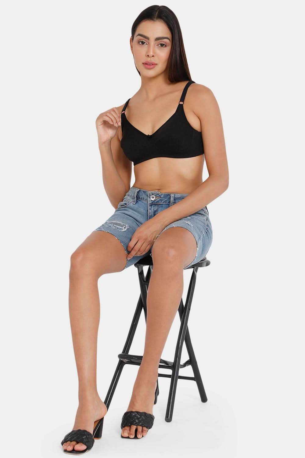 Broad and Adjustable Non-Padded Intimacy Mastectomy Bra - CA080 - Naidu Hall Family Store
