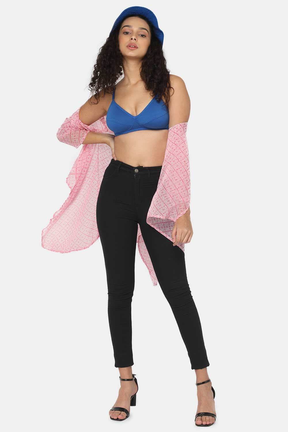 Naidu Hall Medium Coverage Non-Padded Non-Wired Everyday Saree Bra - Glori - Naidu Hall Family Store