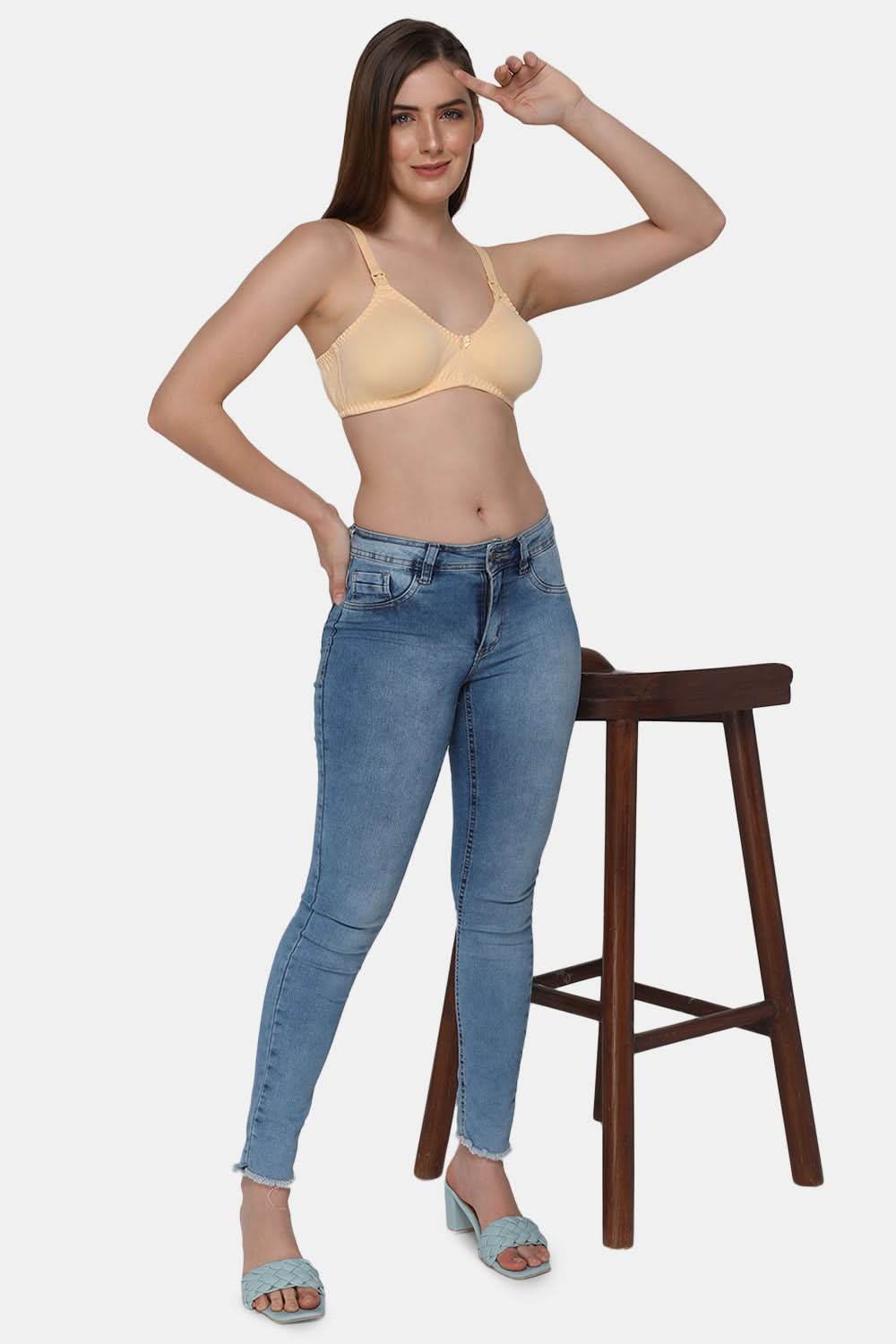 Medium Coverage Non-Wired Non-Padded Intimacy Feeding Bra - Nursing Bra - INT21 - Naidu Hall Family Store