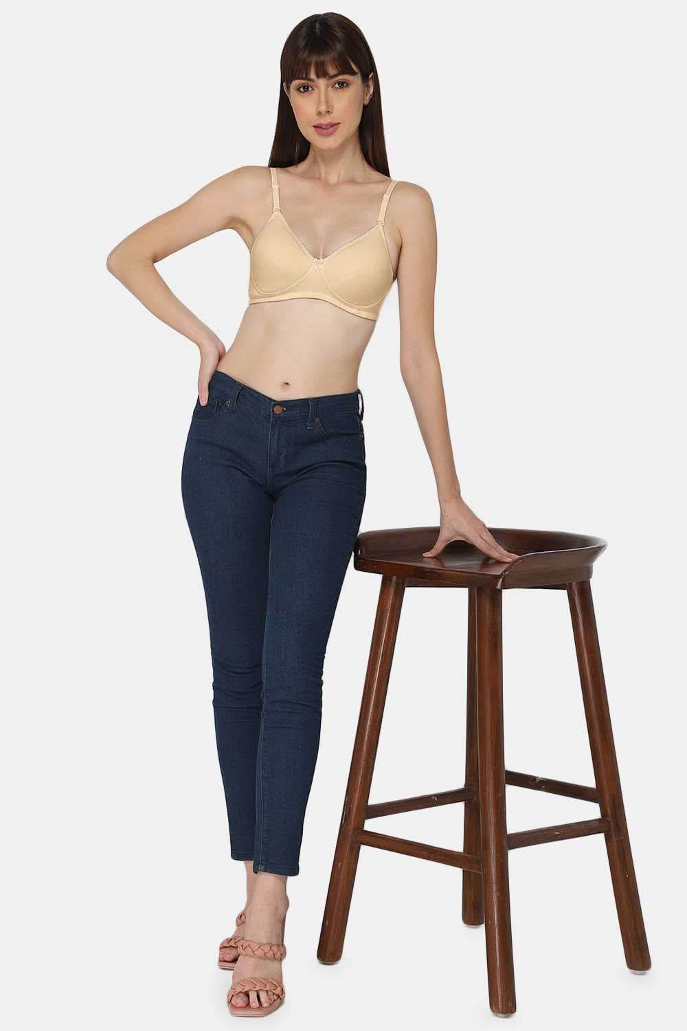 Medium Coverage Intimacy Non-Wired Padded T-Shirt Bra with Inner Seam – EC06 - Naidu Hall Family Store