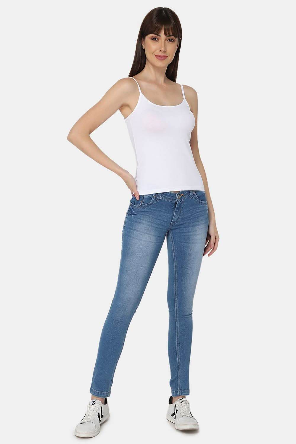 Intimacy Stretch Cotton Slip Camisole – CL01 | Non-Padded & Skin-Friendly - Naidu Hall Family Store