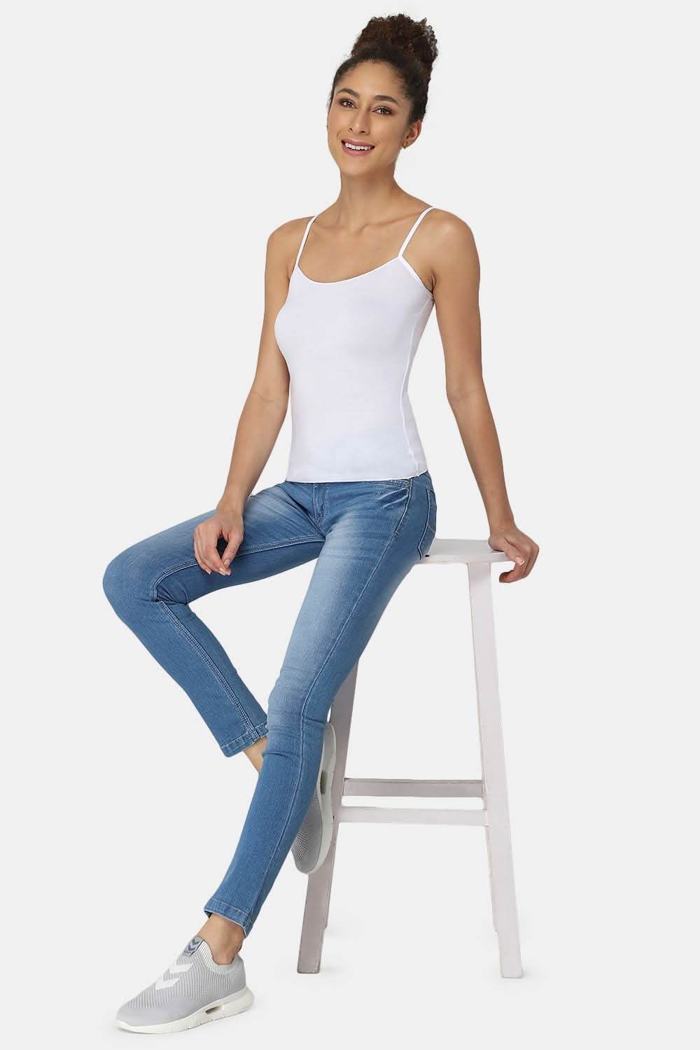 Intimacy Bio-Based Modal Slip Camisole – M002 | Smooth Fit, Skin-Friendly & Full Coverage - Naidu Hall Family Store
