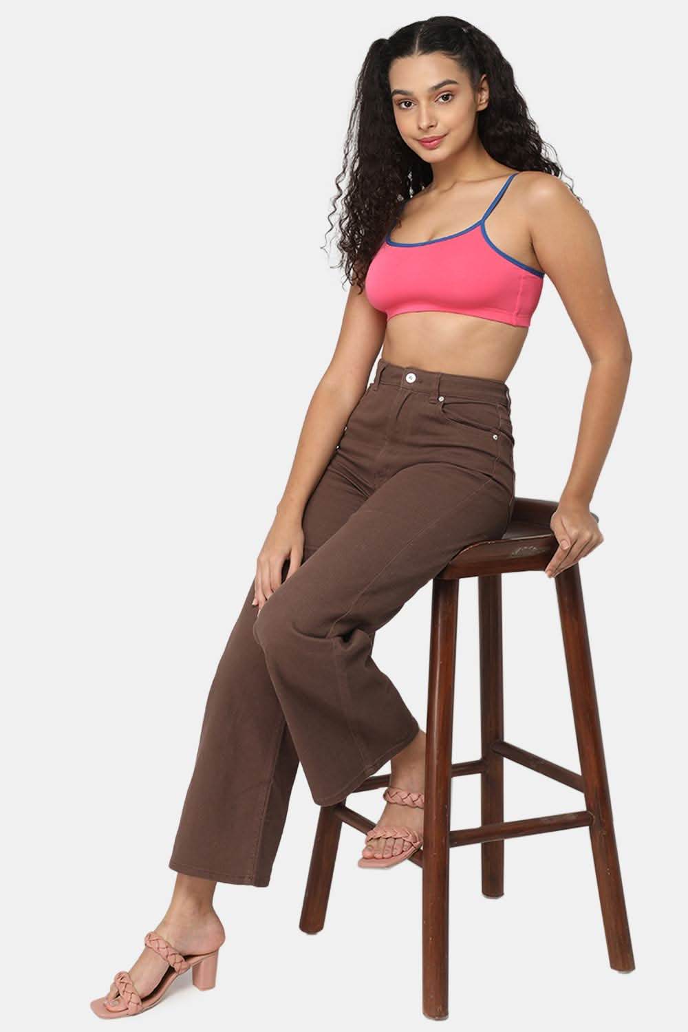 High Coverage Non-Wired Non-Padded Solid Moisture Absorbent Intimacy Beginners Bra -BB01 - Naidu Hall Family Store