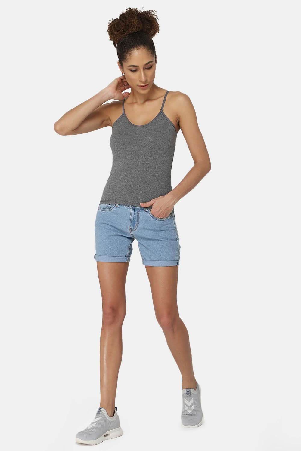 Intimacy Full Coverage Cotton Slip Camisole – IN15 | Non-Wired, Non-Padded & Ultra-Comfortable - Naidu Hall Family Store