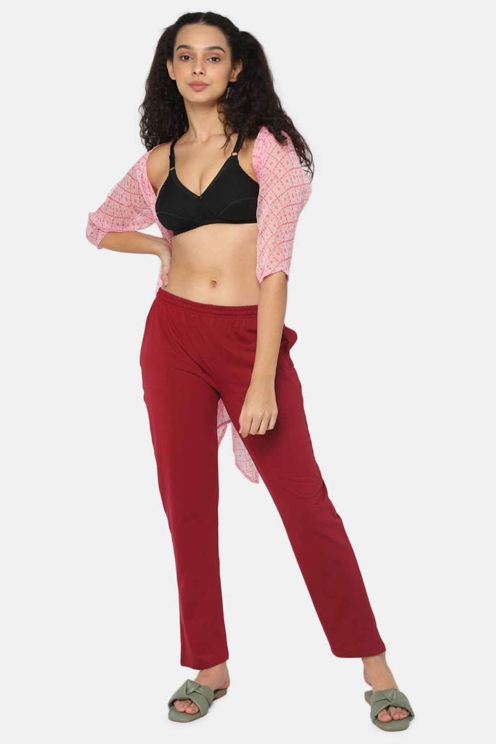 Naidu Hall Medium Coverage Non-Padded Broad & Adjustable Straps Cotton Saree Bra - Lovable - Prime Shade - Naidu Hall Family Store
