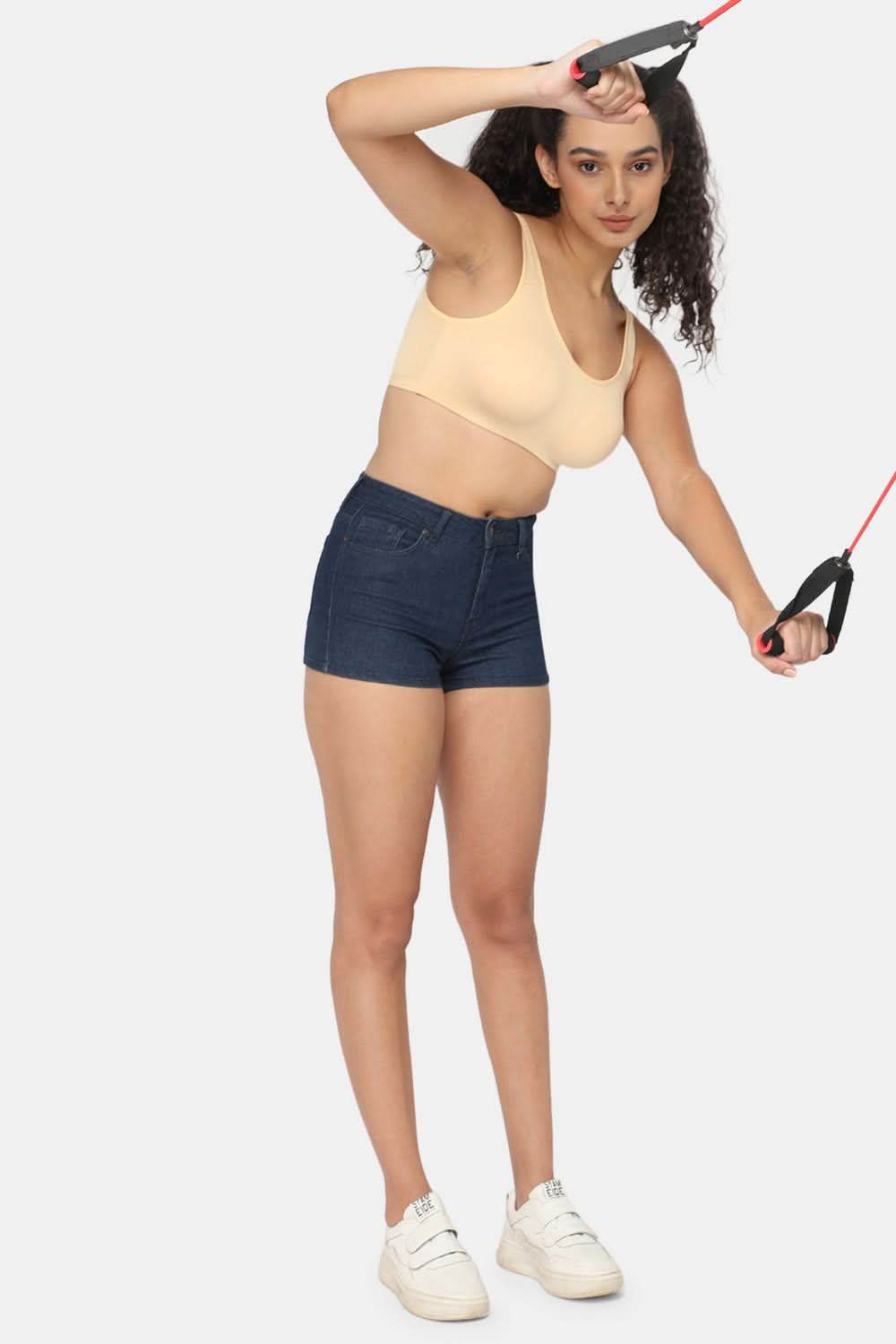 Medium Coverage Non-Wired Non-Padded Intimacy Active Sports Bra - CA12 - Lounge Bra - Naidu Hall Family Store