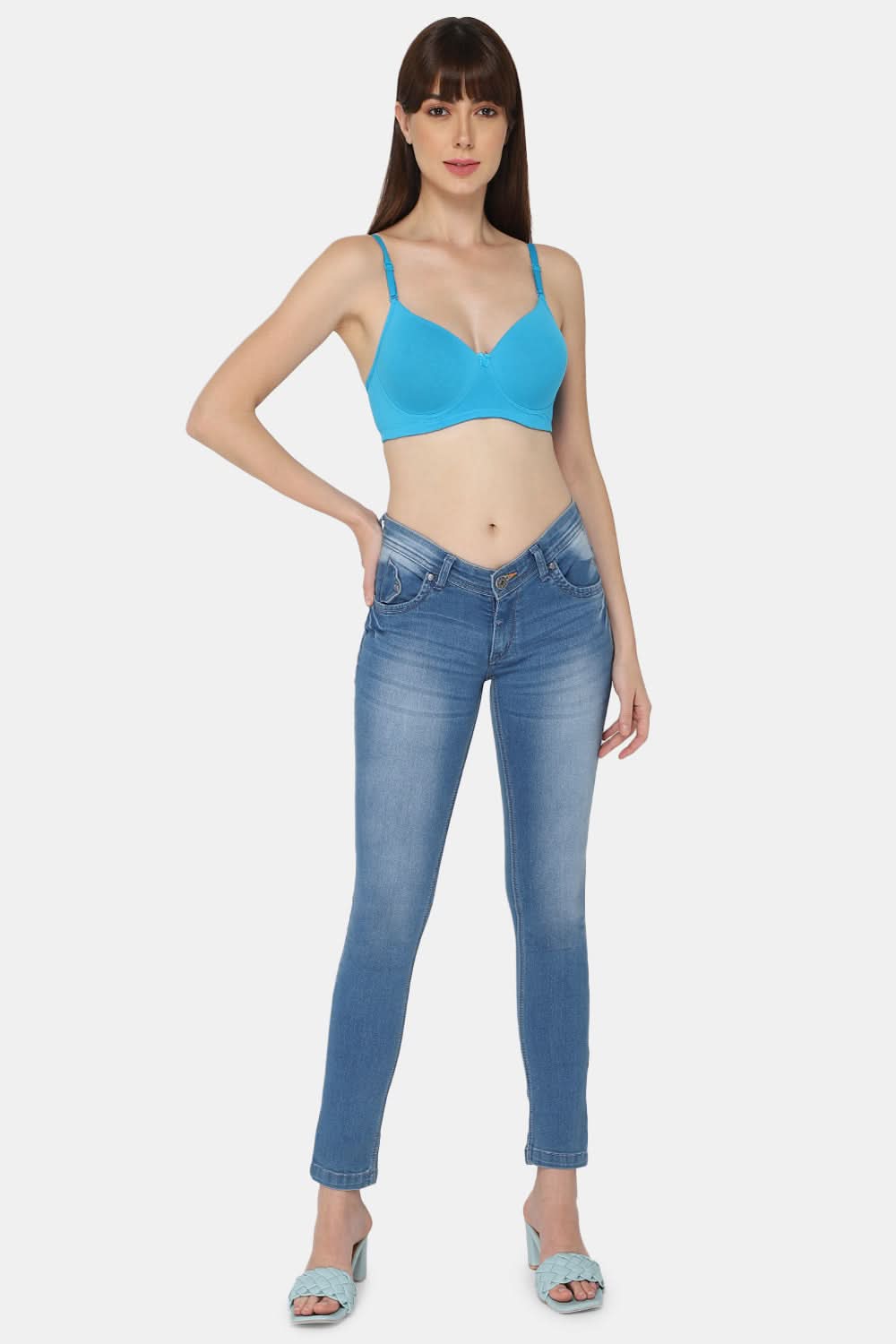 Intimacy Everyday T-Shirt Padded Bra - UC02 Size Blue Atoll Color 32B