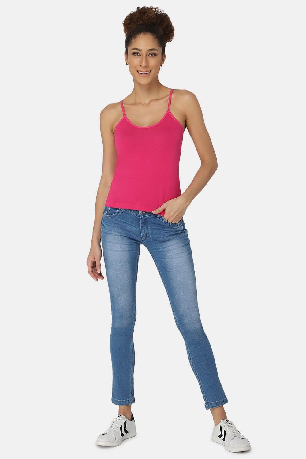 Intimacy Full Coverage Cotton Slip Camisole – IN15 | Non-Wired, Non-Padded & Ultra-Comfortable - Naidu Hall Family Store