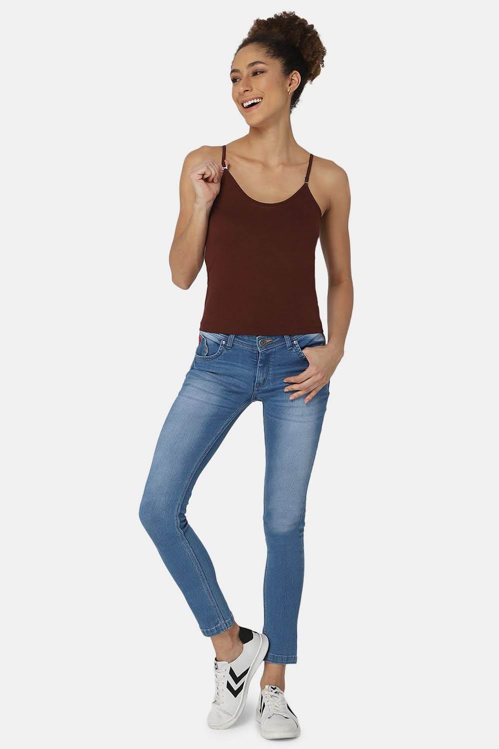Intimacy Full Coverage Cotton Slip Camisole – IN15 | Non-Wired, Non-Padded & Ultra-Comfortable - Naidu Hall Family Store