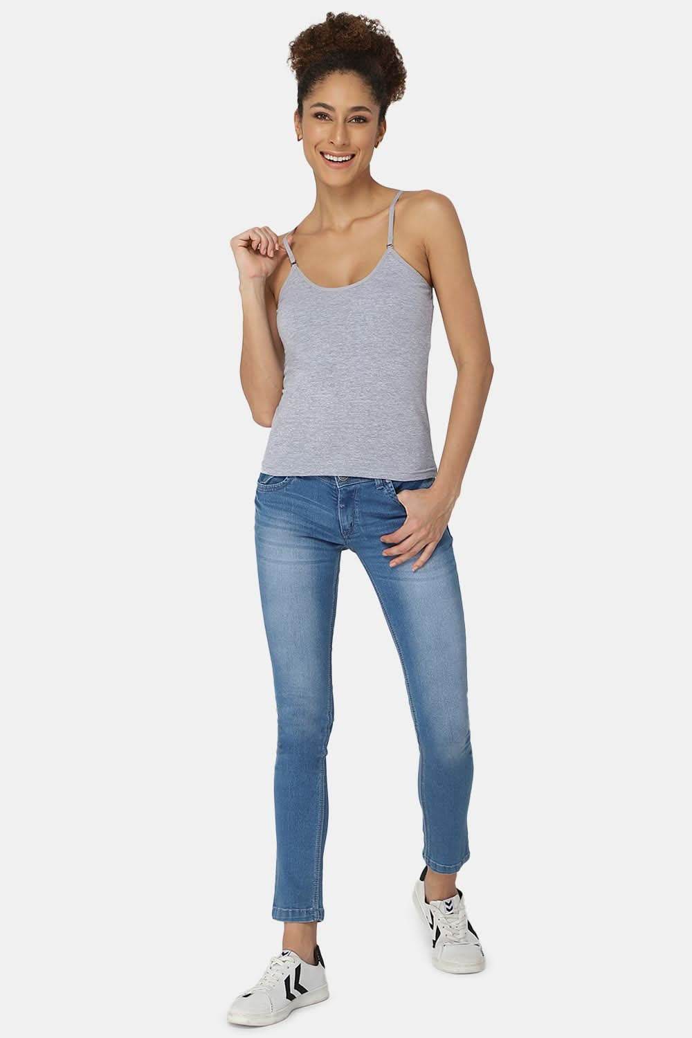 Intimacy Full Coverage Cotton Slip Camisole – IN15 | Non-Wired, Non-Padded & Ultra-Comfortable - Naidu Hall Family Store