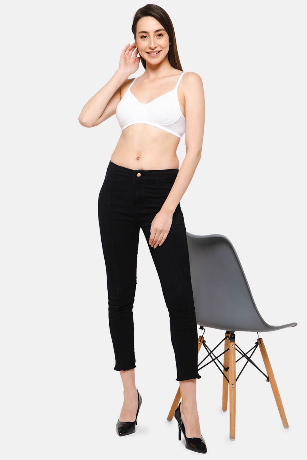 Medium Coverage Non-Wired Non-Padded Intimacy T-shirt Saree Bra - ER16 - Naidu Hall Family Store