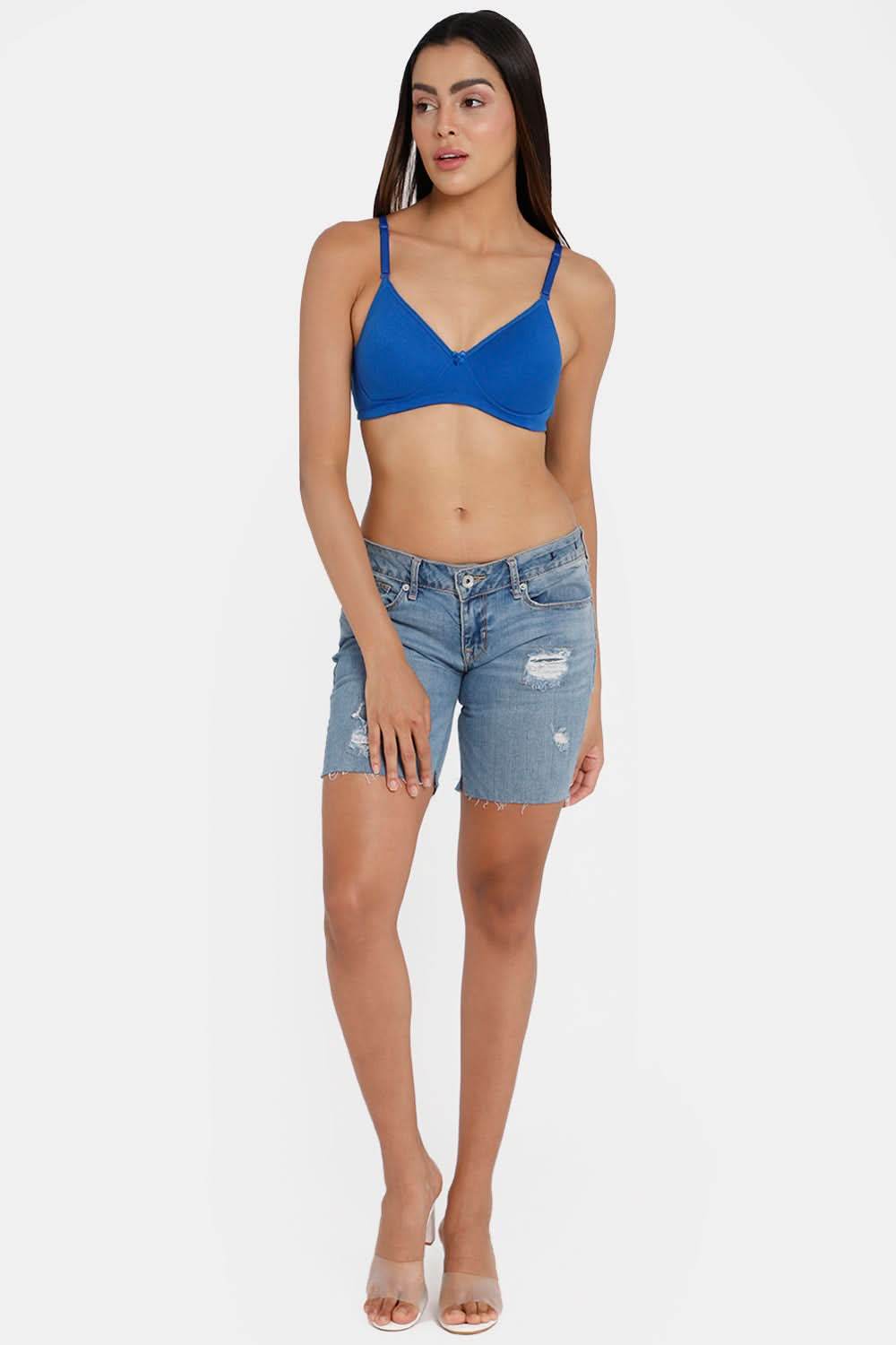Medium Coverage Intimacy Non-Wired Padded T-Shirt Bra with Inner Seam – EC06 - Naidu Hall Family Store