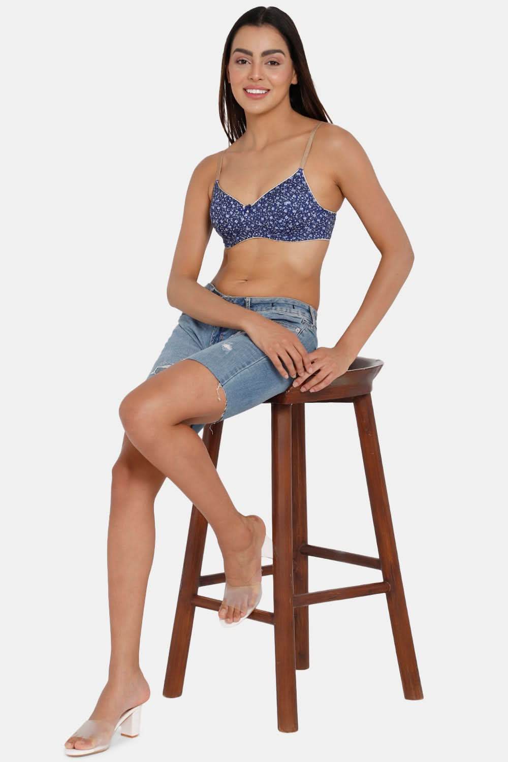 Intimacy Medium Coverage Non-Wired Regular Padded Bra - CB03 - Naidu Hall Family Store