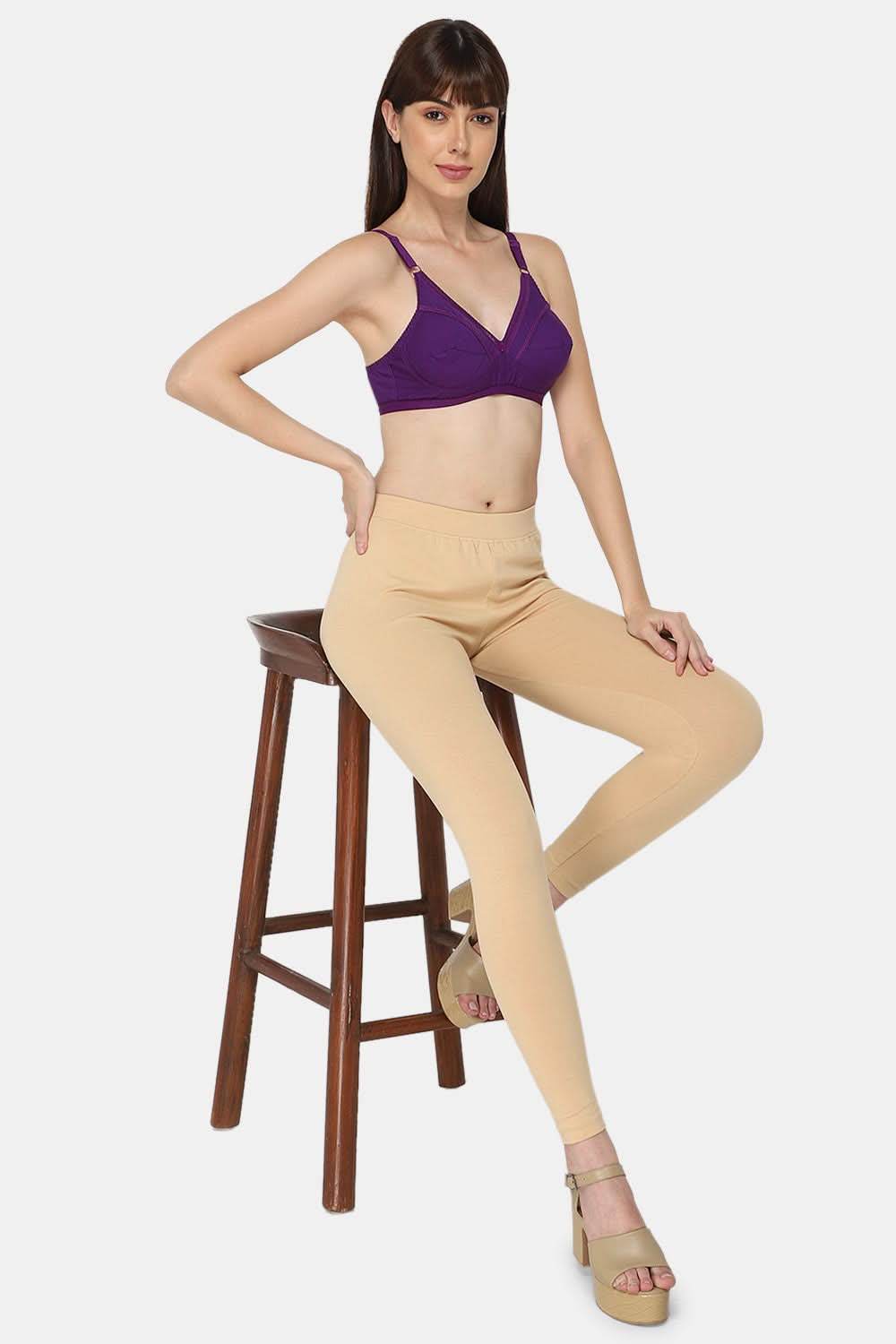 Medium Coverage Non-Padded Non-Wired Naidu Hall Saree Bra - Naturalle - Other Colors - Naidu Hall Family Store