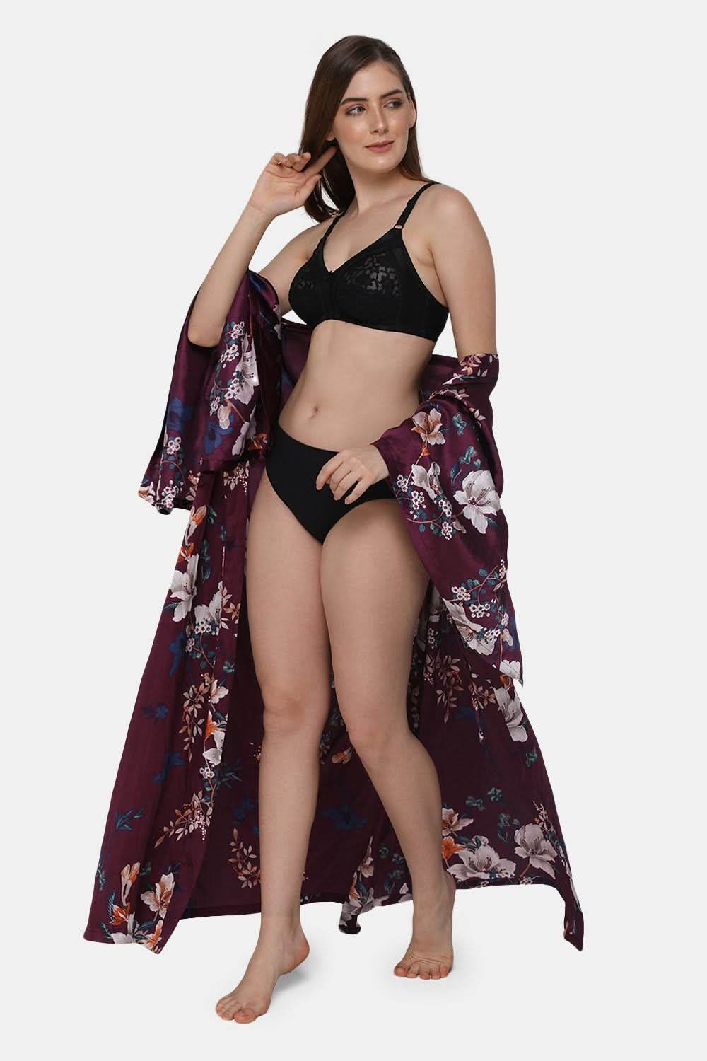 Full Coverage Non-Wired Non-Padded Intimacy Ethnic Bridal Bra - LL05 - Naidu Hall Family Store