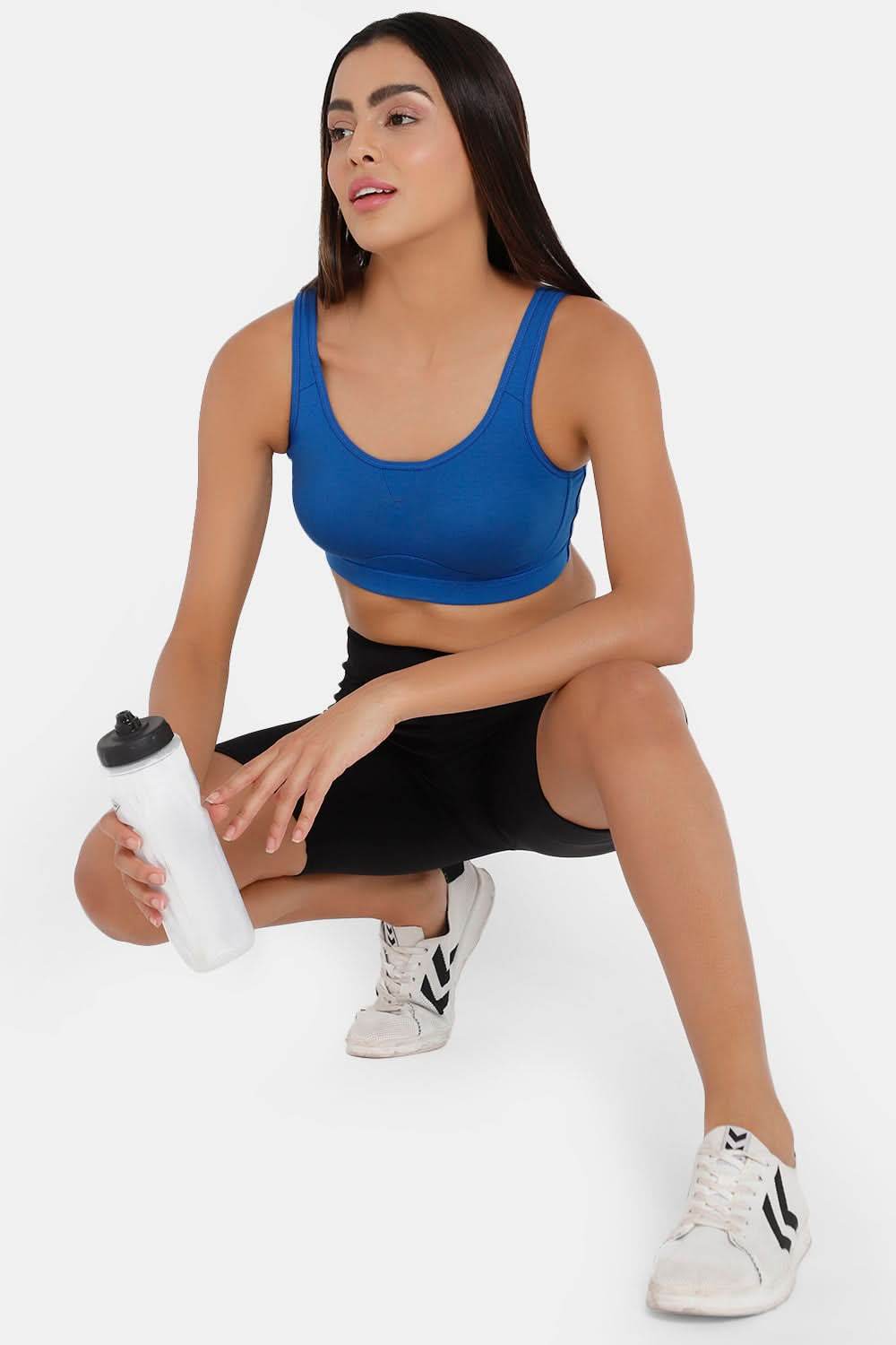 Medium Coverage Non-Padded Non-Wired Intimacy Active Sports Bra - CA15 - Naidu Hall Family Store