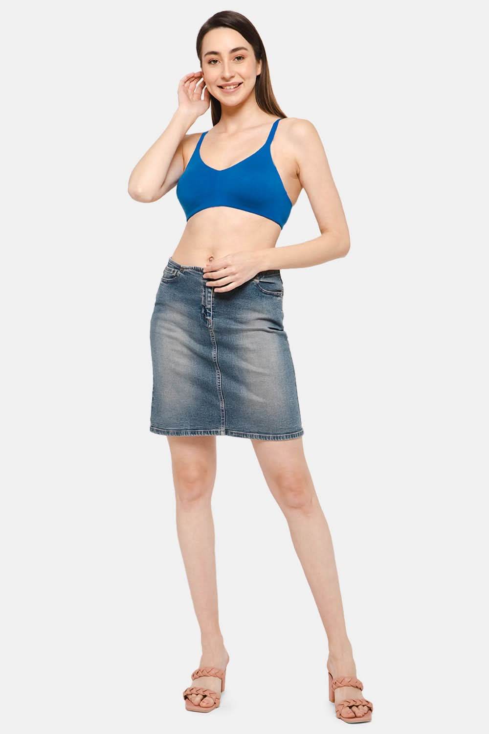 High Coverage Non-Wired Non-Padded Intimacy T-Shirt Bra - DEF S - Naidu Hall Family Store