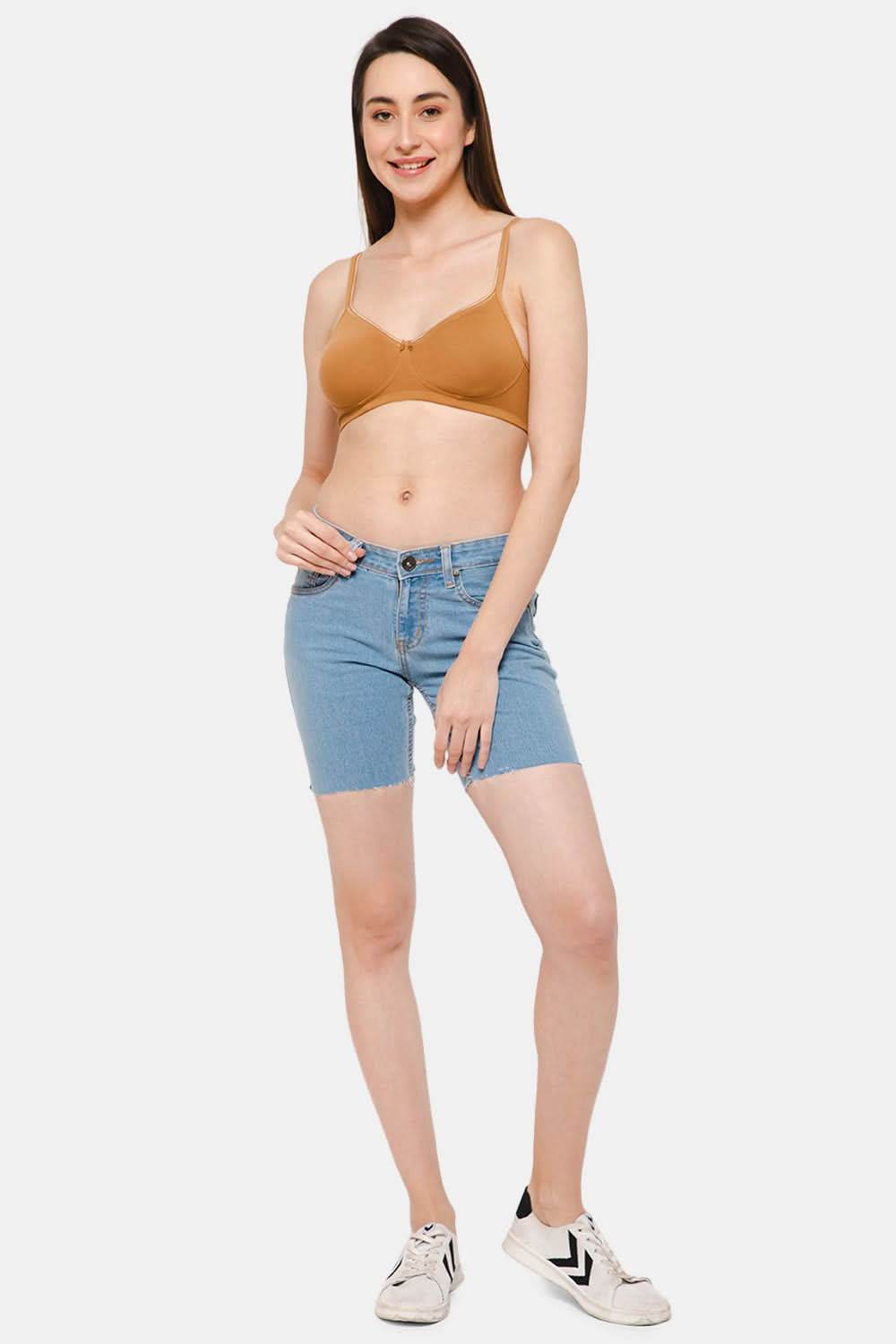 Medium Coverage Non-Wired Non-Padded Intimacy T-shirt Saree Bra - ER16 - Naidu Hall Family Store