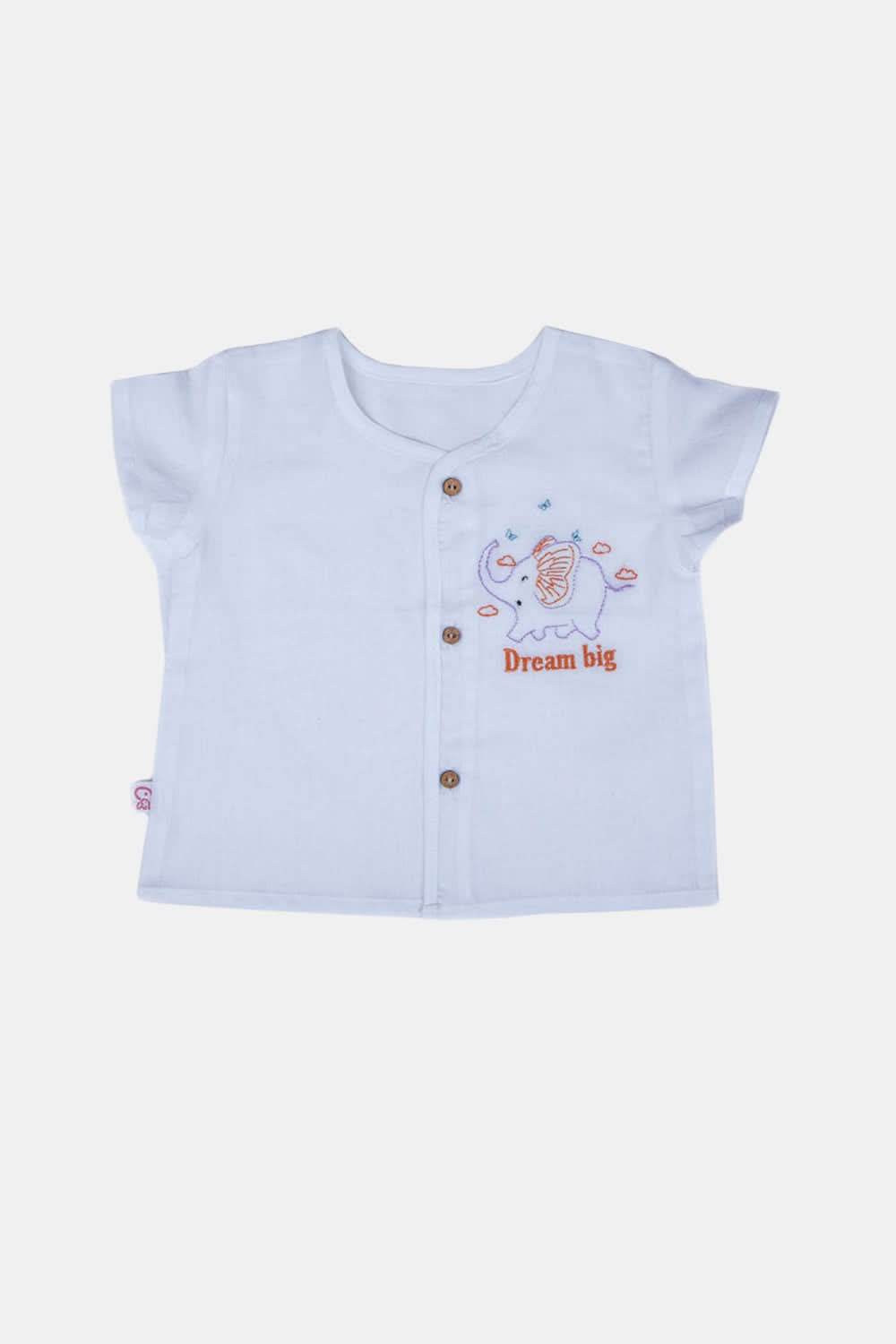 Oh Baby Dream Big Front Button Vest-half Sleeve - HV01 - Naidu Hall Family Store
