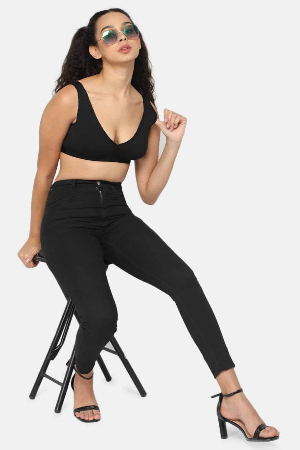 V Neckline Non-Padded Intimacy Teenager Plunge Bra - Teenage - Naidu Hall Family Store