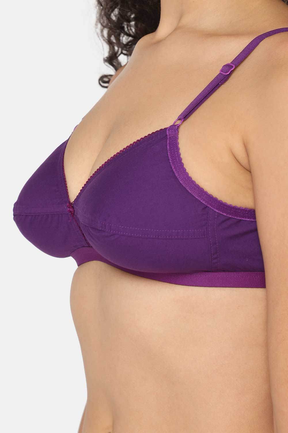 Naidu Hall Cotton Saree Bra with Decorative Neckline and Sweat-Absorbent Technology - Naidu Hall Family Store