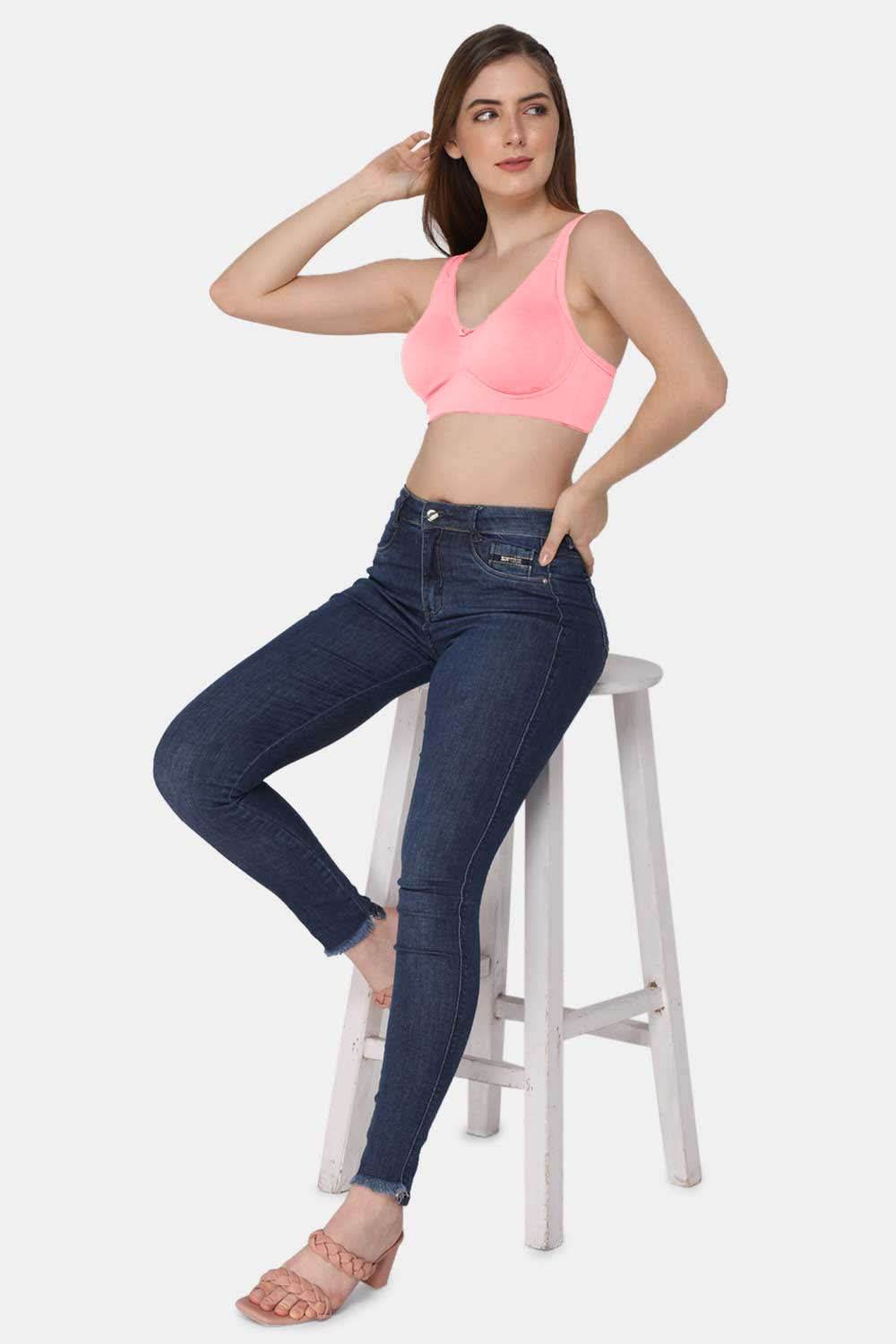 High Coverage Non-Wired Non-Padded Back Closure Intimacy T-Shirt Bra - DEFT - Naidu Hall Family Store