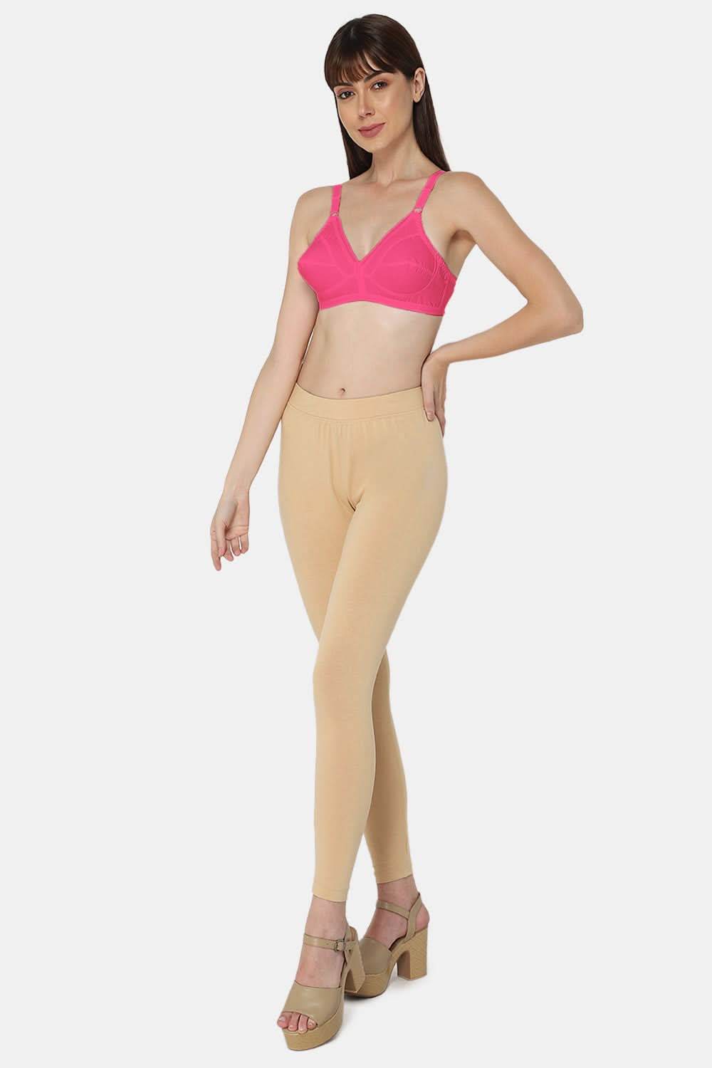 Medium Coverage Non-Padded Non-Wired Naidu Hall Saree Bra - Naturalle - Other Colors - Naidu Hall Family Store